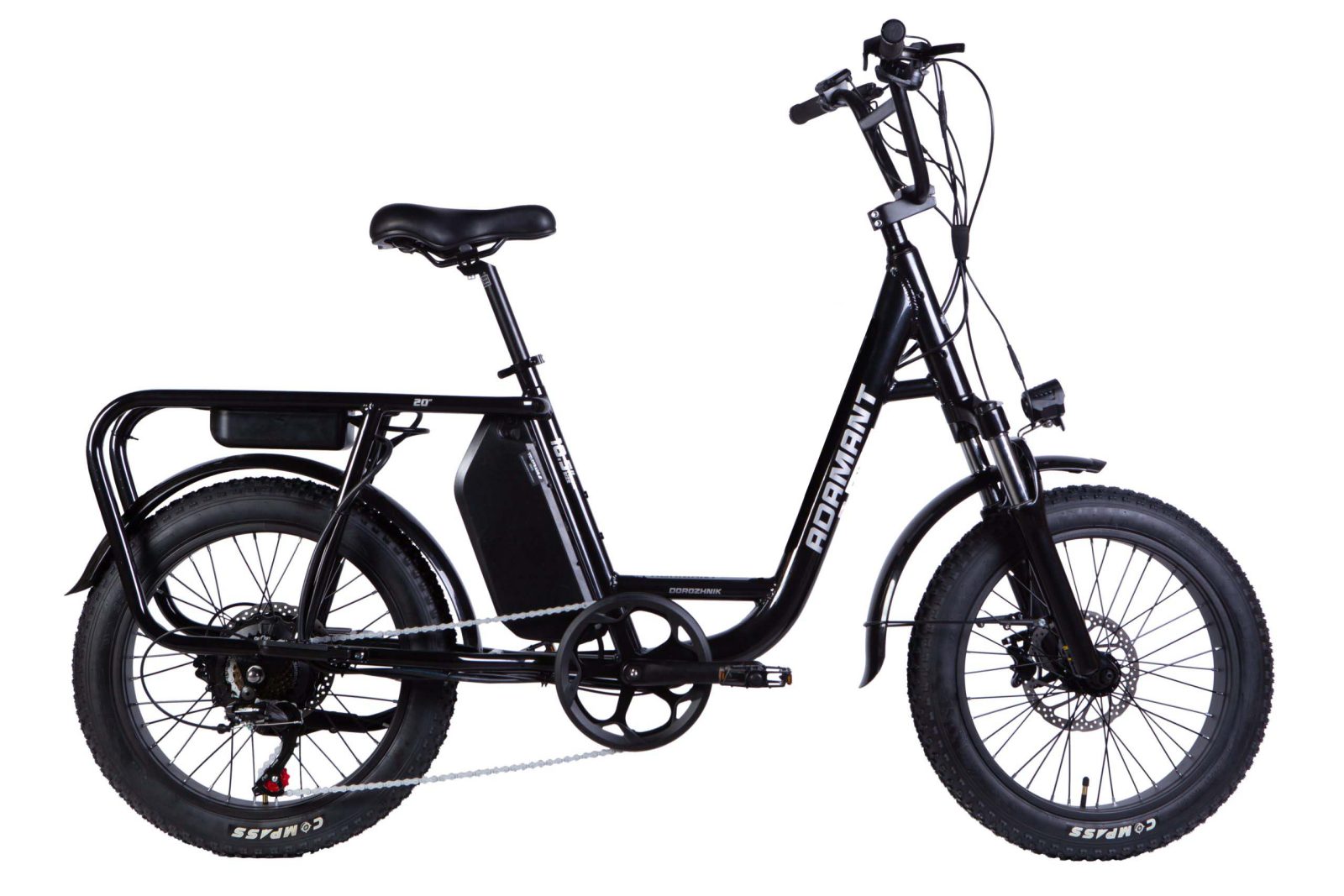 DOROZHNIK eADAMANT 20" рама-18,5" алюмінієва полегшена 48 B 750 Вт 17.5 А*г чорний Електровелосипед купити в Україні