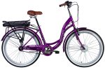 Електровелосипед Дорожник  26" ST Dorozhnik eAQUAMARINE BH рама-17" 36B 12.5А*г 350Вт бузковий YS 9019 2025 купити електро велик