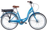 Електровелосипед Дорожник  26" ST Dorozhnik eAQUAMARINE BH рама-17" 36B 12.5А*г 350Вт синій YS 2033 2025 купити електро велик