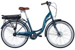 Електровелосипед Дорожник 26" ST Dorozhnik eAQUAMARINE BH рама-17" 36B 12.5А*г 350Вт темно-синій YS 2055 2025 купити електро велик