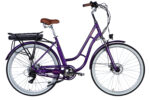 Електровелосипед Дорожник  28" AL Dorozhnik eCORAL DD FR рама-19" 36B 12.5А*г 500Вт фіолетово-синій YS 750 2025 купити електро велик