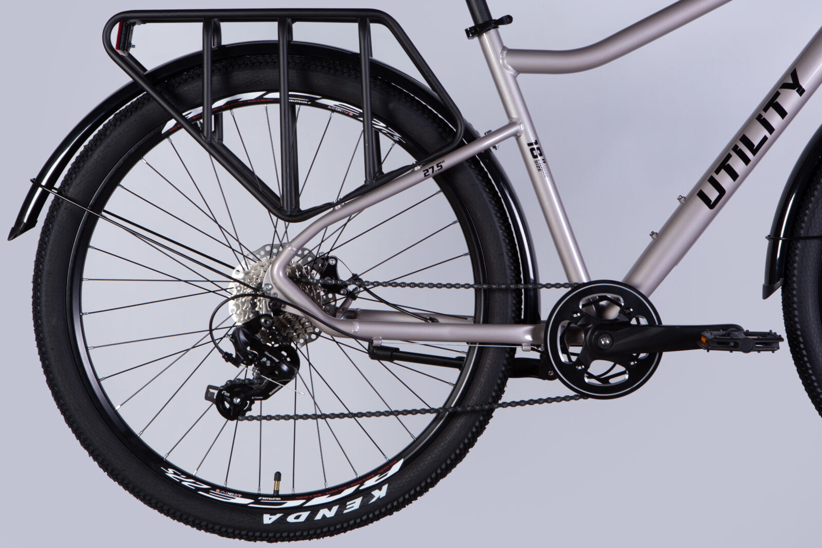 Велосипед AL 27.5" Dorozhnik UTILITY DD CS рама-18