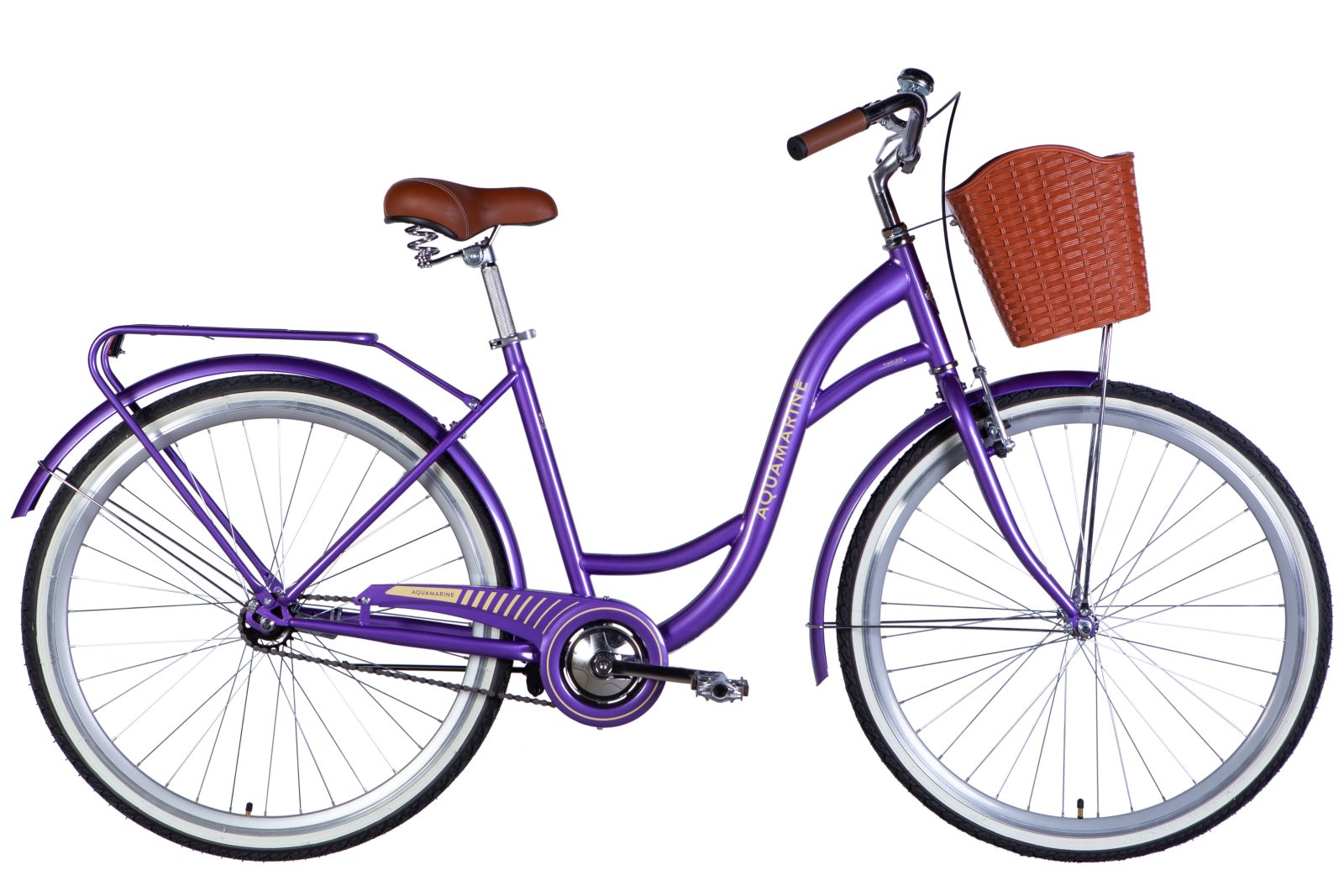 Велосипед Дорожник міський  ST 26" Dorozhnik AQUAMARINE BH рама-17" фіолетовий 2025 для міста купити