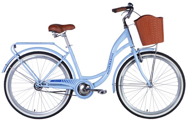 Велосипед Дорожник міський  ST 26" Dorozhnik AQUAMARINE BH рама-17" темно-блакитний 2025 для міста купити