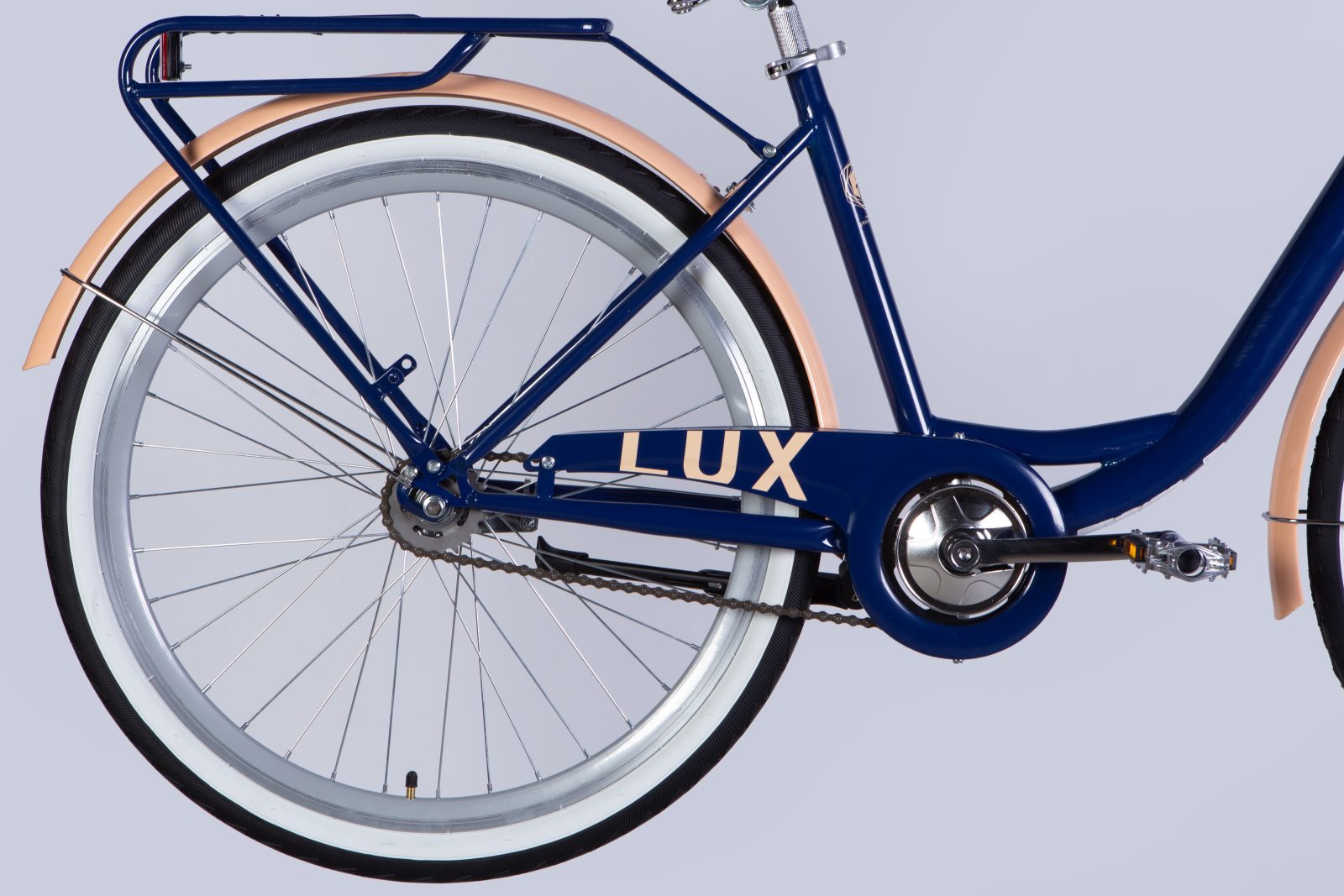 Велосипед ST 26" Dorozhnik LUX Velosteel рама-17" синій 2025 Дорожник