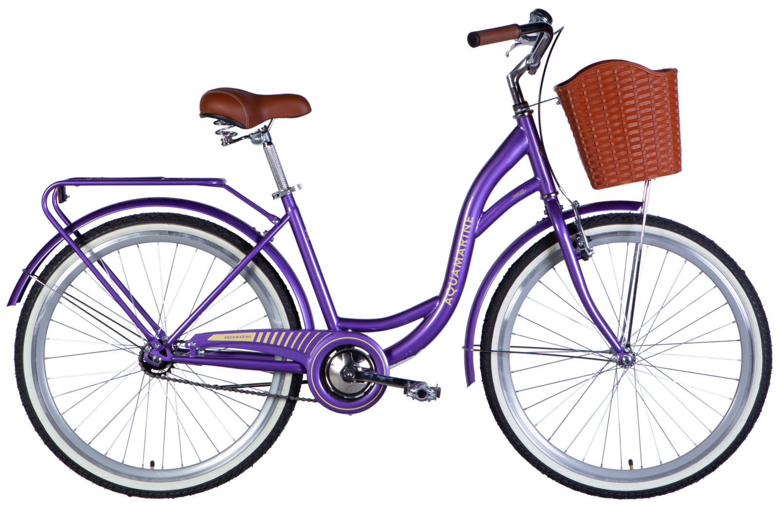 Велосипед Дорожник міський  ST 28" Dorozhnik AQUAMARINE BH рама-19" фіолетовий 2025 для міста купити