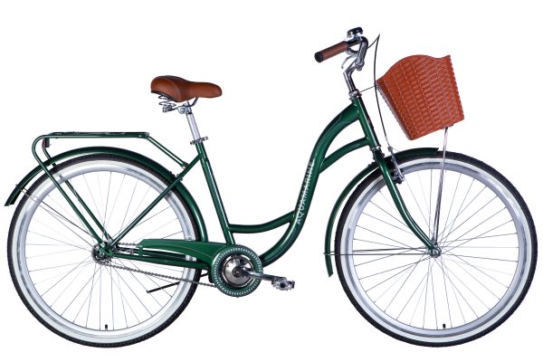 Велосипед Дорожник міський  ST 28" Dorozhnik AQUAMARINE BH рама-19" зелений 2025 для міста купити
