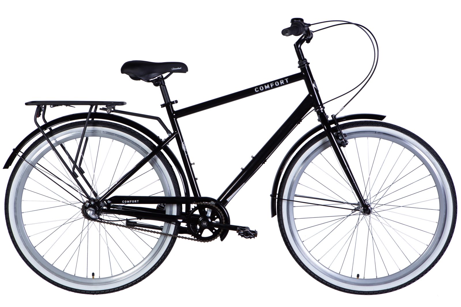 Велосипед Дорожник міський  ST 28" Dorozhnik COMFORT MALE PH рама-20" чорний 2025 для міста купити