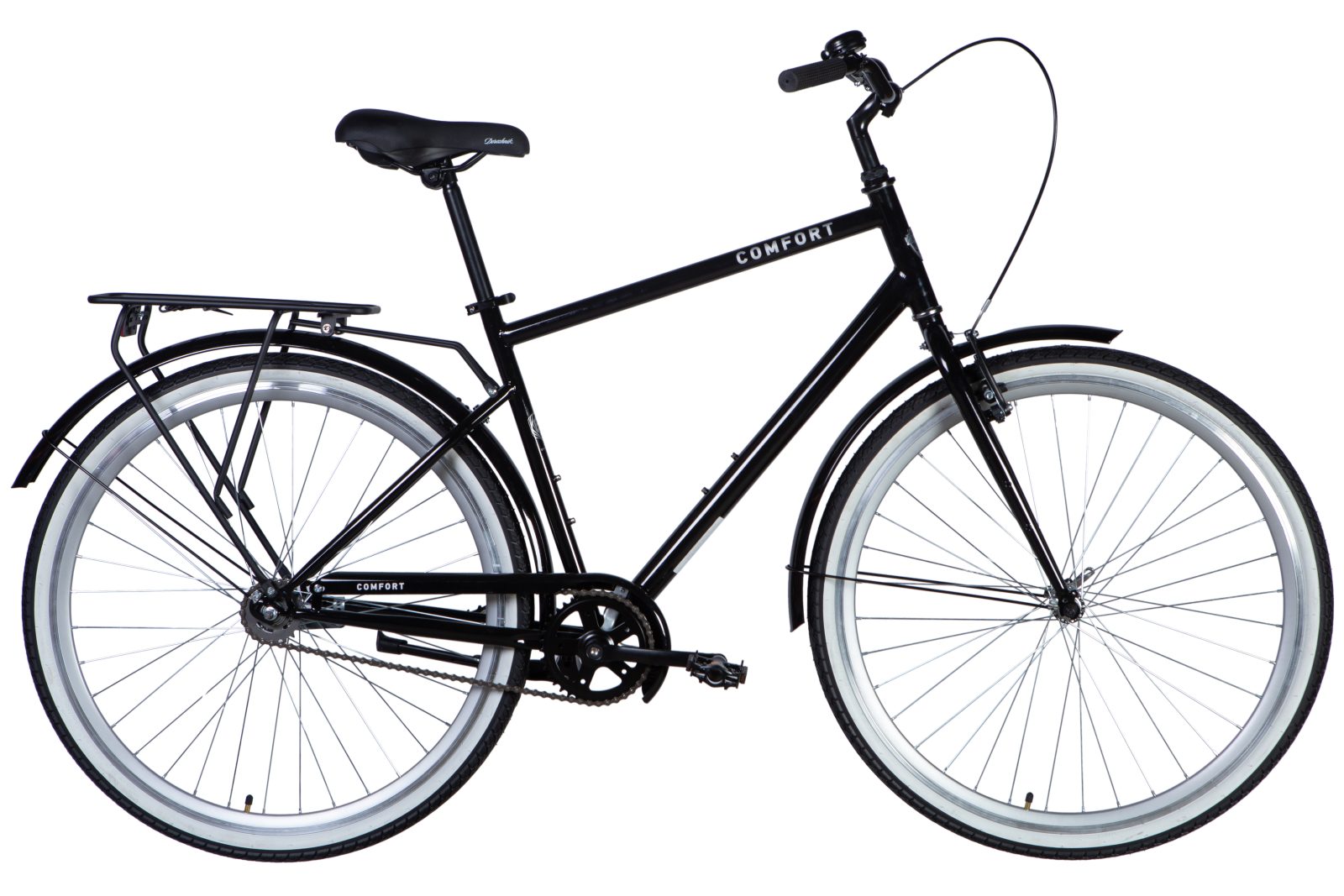 Велосипед Дорожник міський  ST 28" Dorozhnik COMFORT MALE Velosteel рама-20" чорний 2025 для міста купити