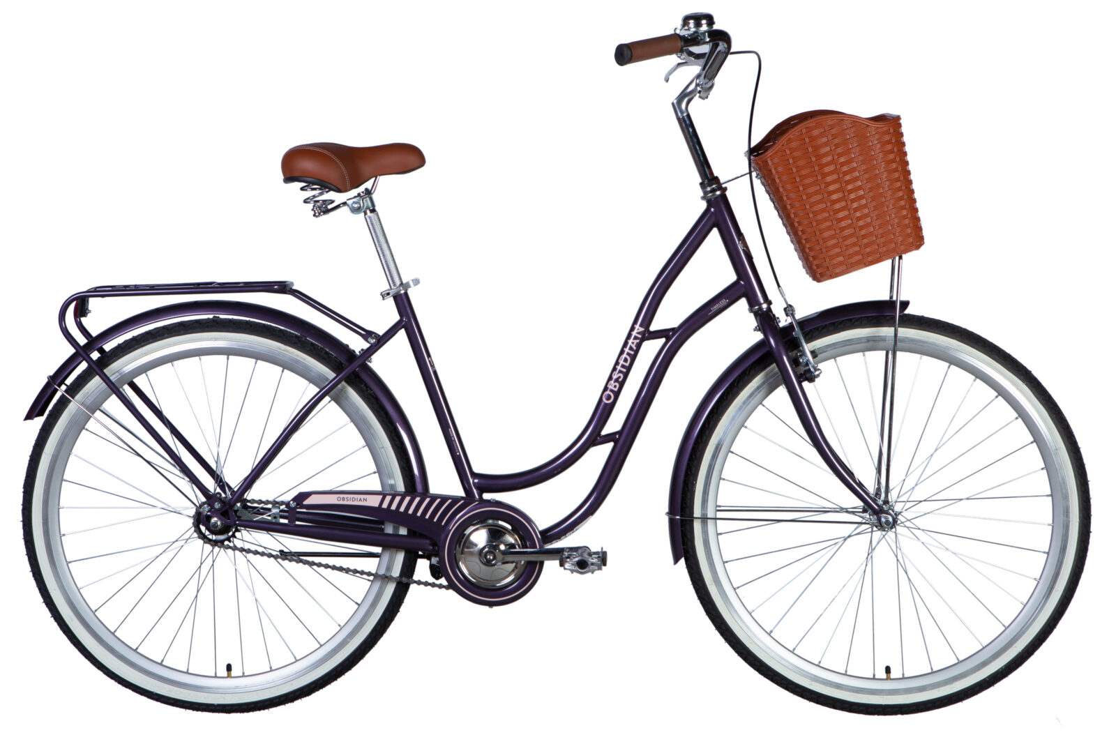 Велосипед Дорожник міський  ST 28" Dorozhnik OBSIDIAN BH рама-19" темно-фіолетовий 2025 для міста купити
