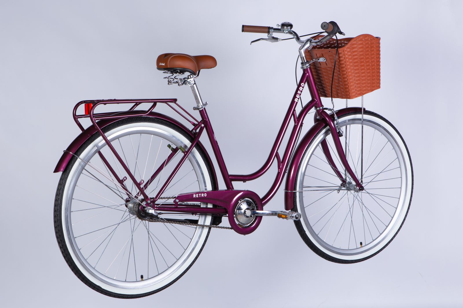купити Велосипед ST 28" Dorozhnik RETRO PH рама-19" малиновий 2025