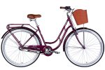 Велосипед Дорожник міський  ST 28" Dorozhnik RETRO PH рама-19" малиновий 2025 для міста купити
