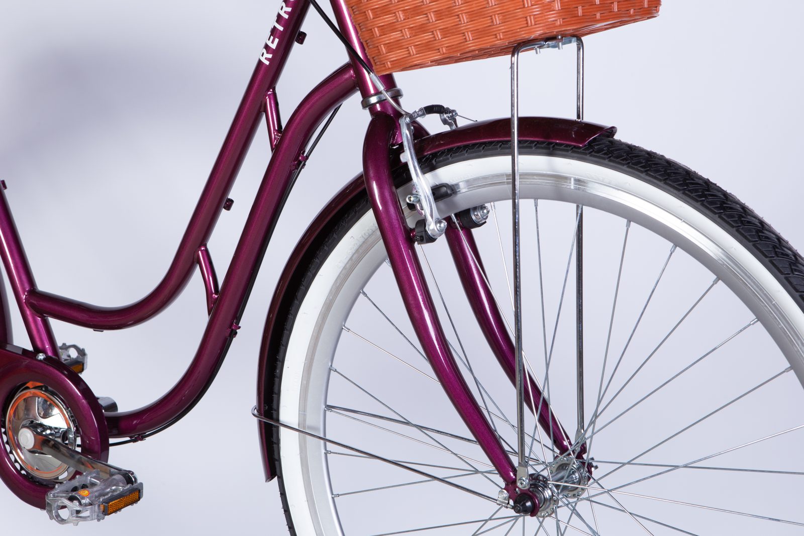 Велосипед ST 28" Dorozhnik RETRO PH рама-19" малиновий 2025 замовити