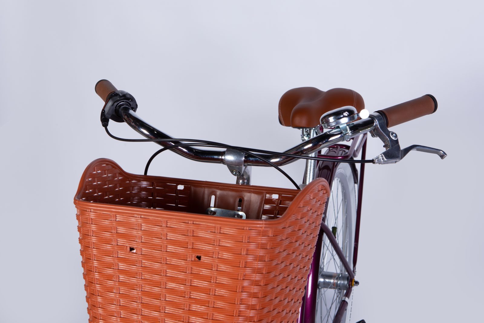 Велосипед ST 28" Dorozhnik RETRO PH рама-19" малиновий 2025 Дорожник