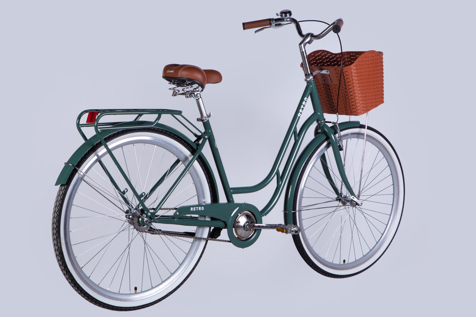 купити Велосипед ST 28" Dorozhnik RETRO Velosteel рама-19" зелено-сірий 2025